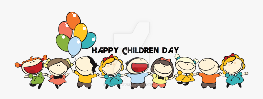 Children"s Day Cartoon Stickers For Whatsapp - Children Day, Transparent Clipart