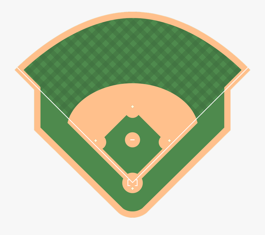 Baseball Field Sports Vector Graphic Pixabay - Tableau Custom Maps, Transparent Clipart