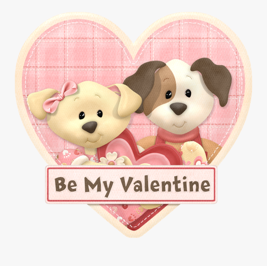 Valentine Dog Puppy Clipart, Transparent Clipart