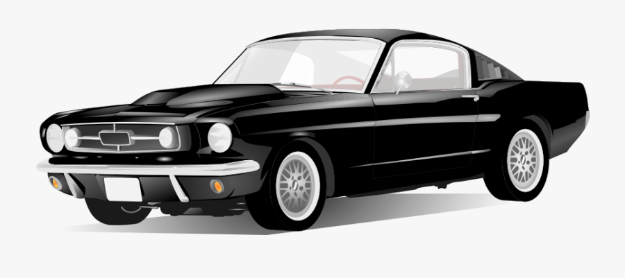 Sports - Car - Clipart - Sports Car Clipart Black And White, Transparent Clipart
