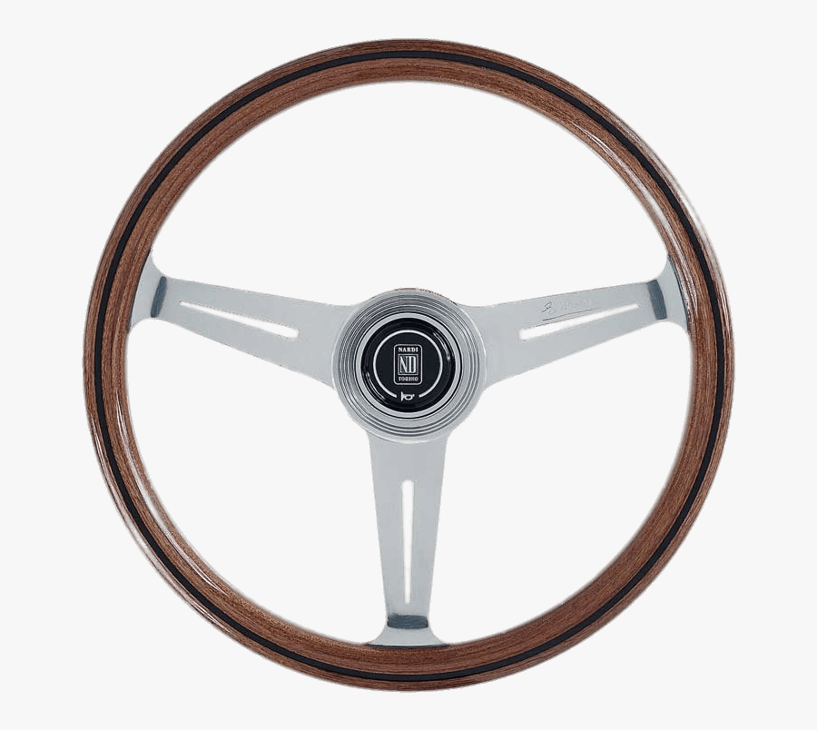 Steering Wheel Clipart Png Muscle Car, Picture - Wood Nardi Steering Wheel, Transparent Clipart