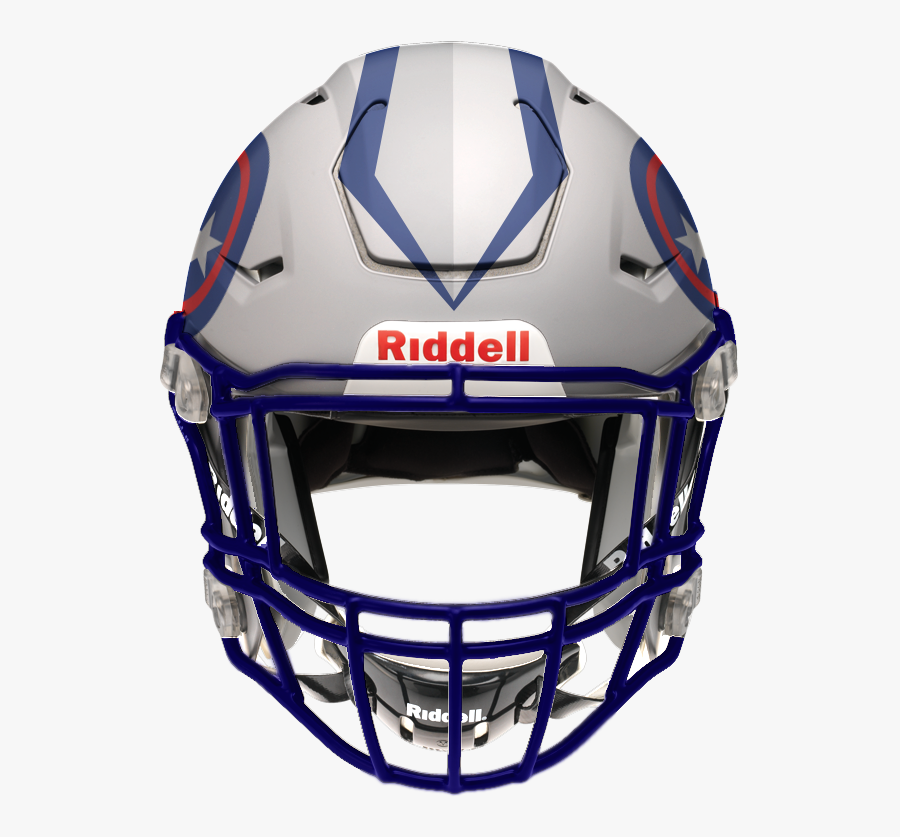 2018 Titans Helmet - Front Football Helmet Clipart, Transparent Clipart