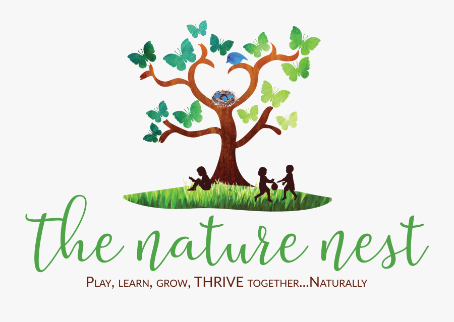 Nature Nest Logo, Transparent Clipart