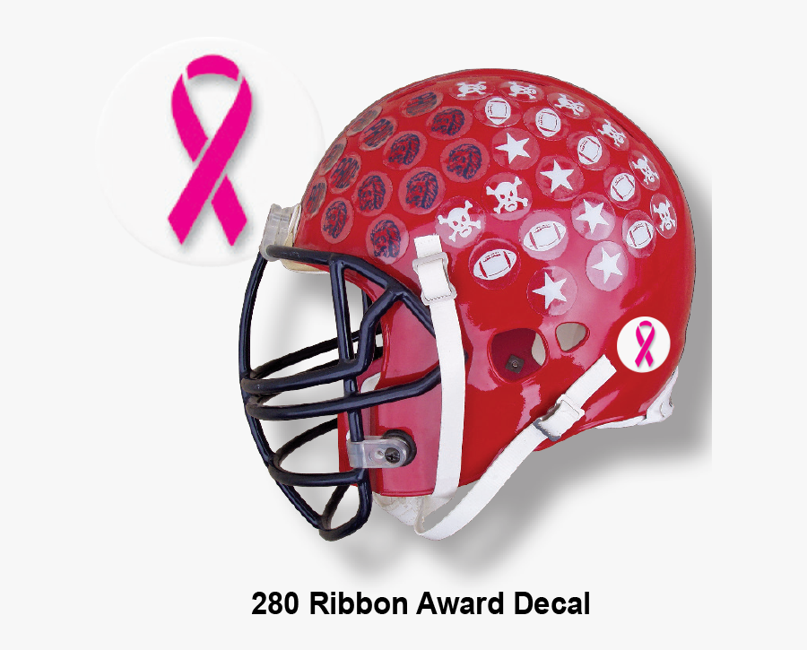 Clip Art Pink Football Helmet - Face Mask, Transparent Clipart