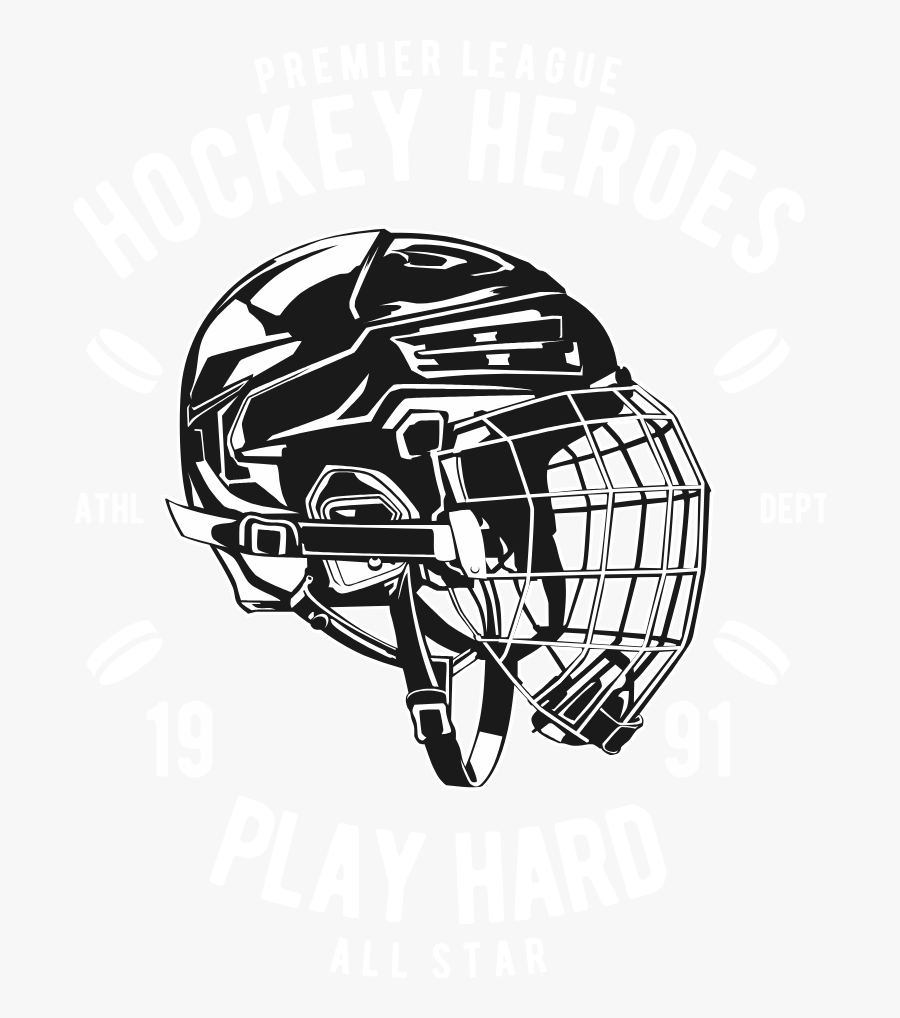 Hockey Helmet - Face Mask, Transparent Clipart