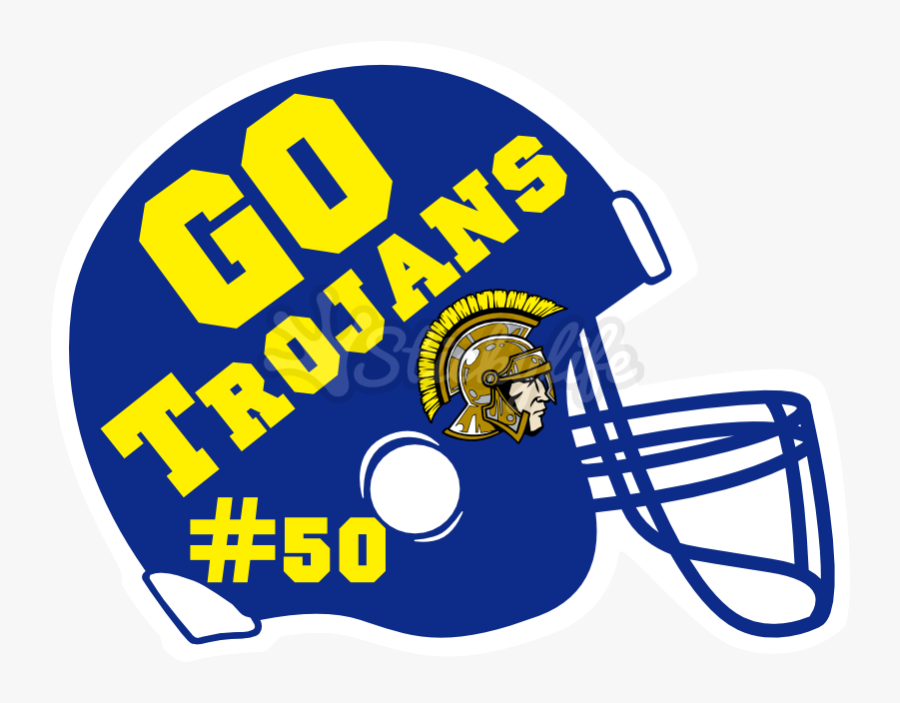 Trojans Car Magnet, Transparent Clipart