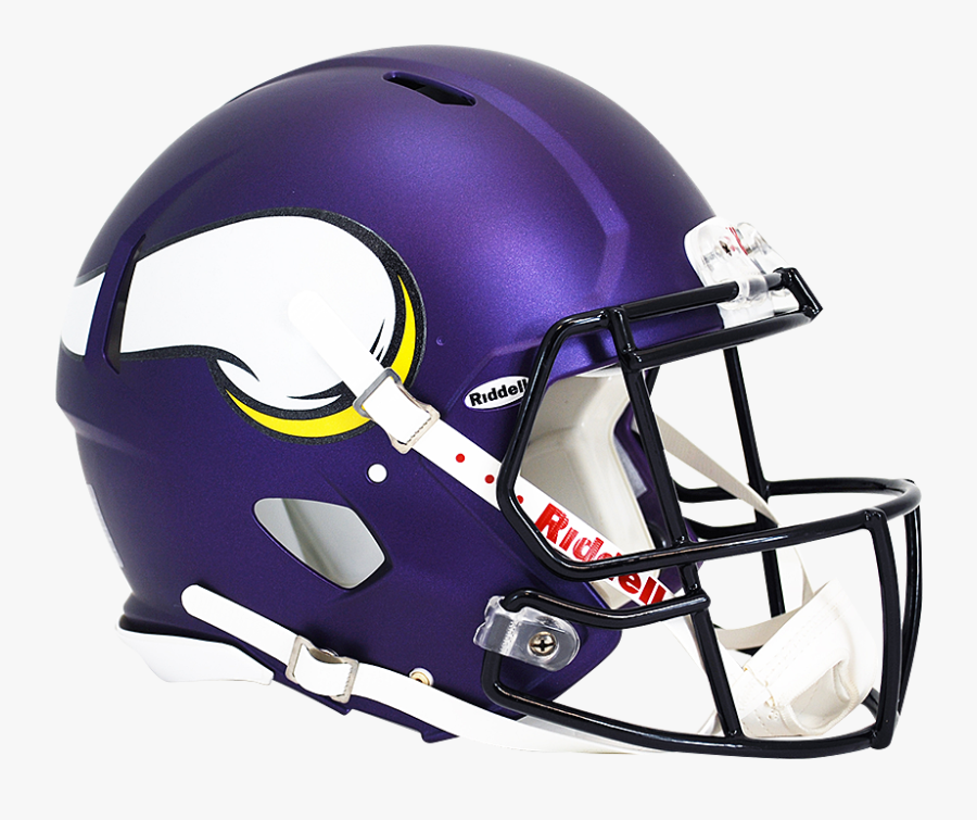 Football - Helmet - Revo - Speed - Vikings Football Helmet, Transparent Clipart