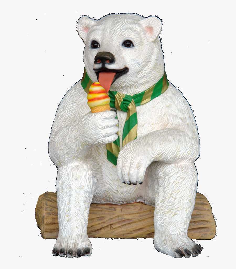 Oso Con Un Helado, Transparent Clipart