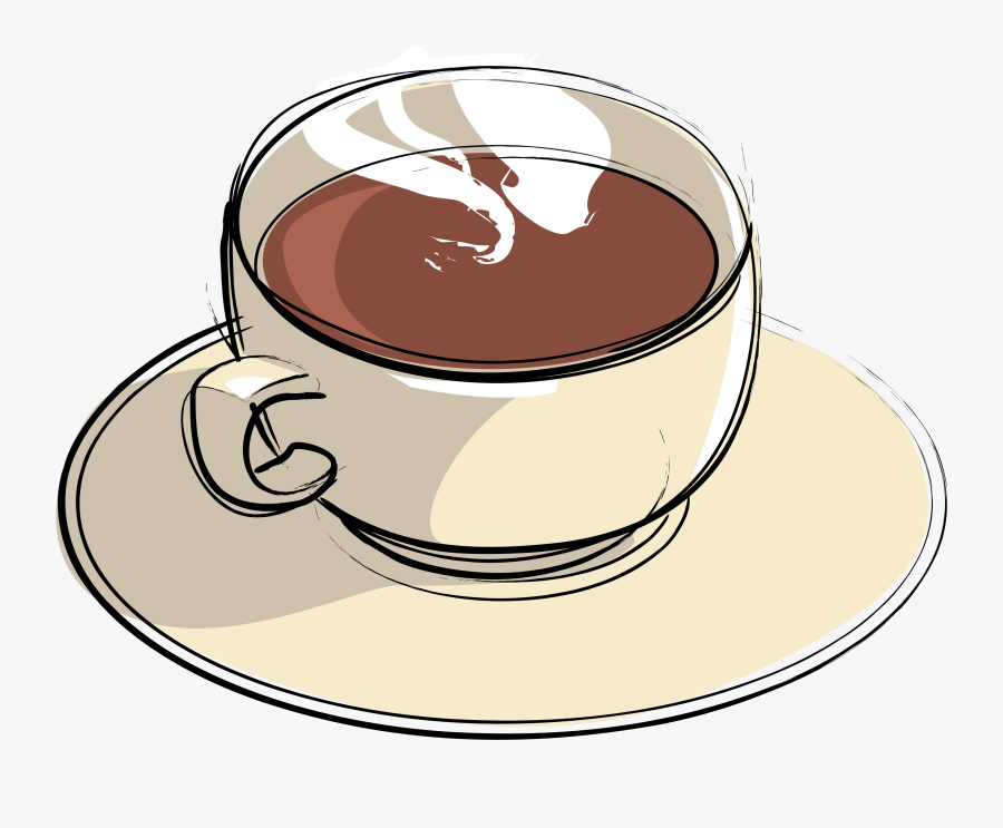 Coffee With Milk Clipart, Transparent Clipart