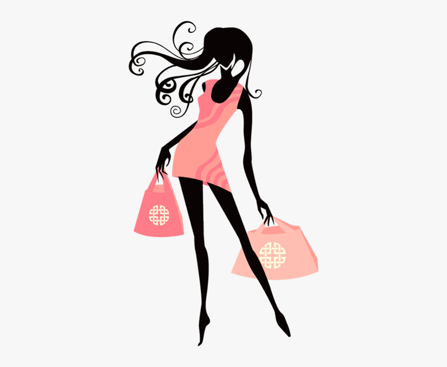 Fashion Girl Vector Png, Transparent Clipart