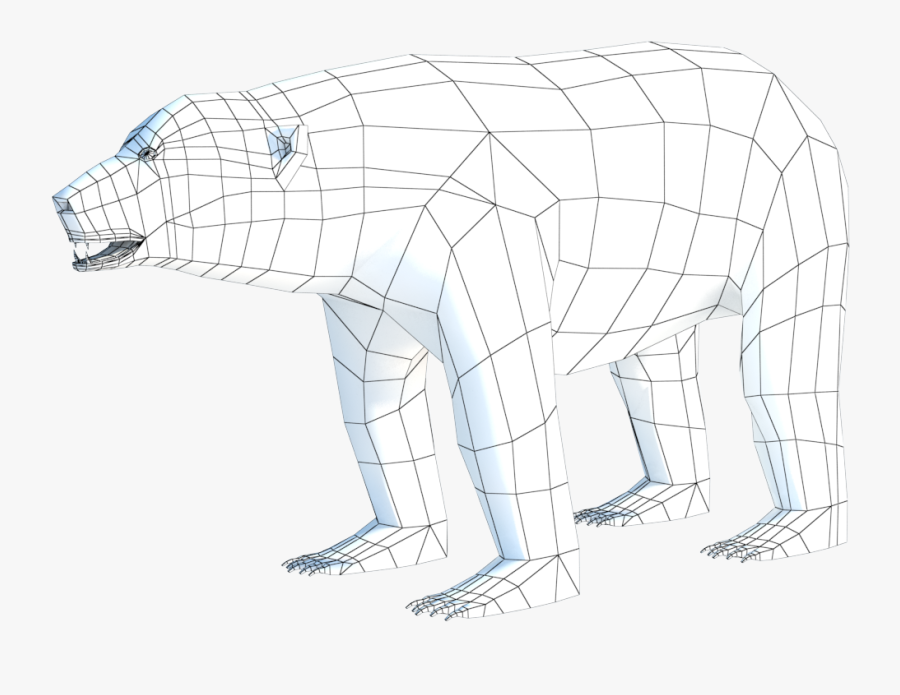 Polar Bear, Transparent Clipart