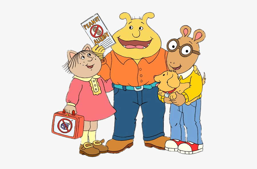 Arthur, Binky And A Friend - Arthur Kids Show, Transparent Clipart