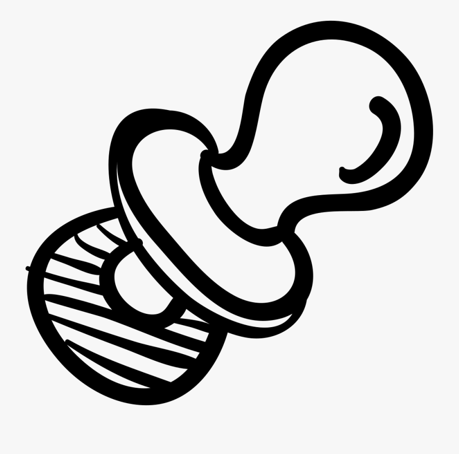 Pacifier Png - Imagenes En Png En Blanco Y Negro, Transparent Clipart