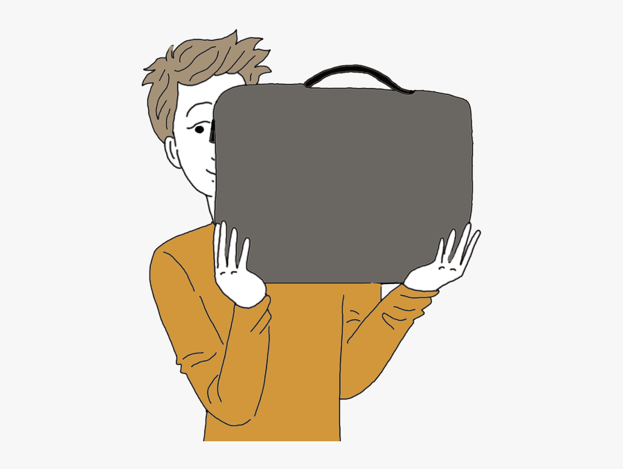 Computer Bag - Illustration, Transparent Clipart