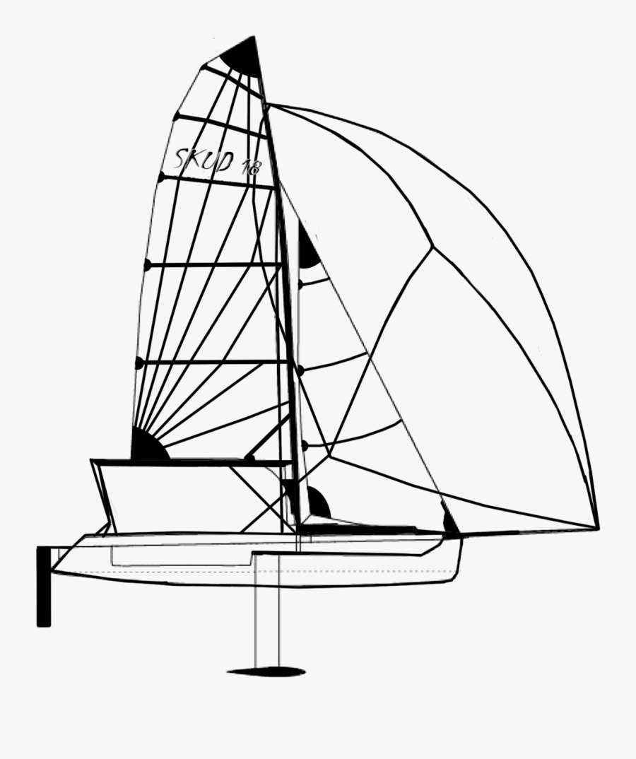 Sailing Drawing At Getdrawings - Sailboat, Transparent Clipart
