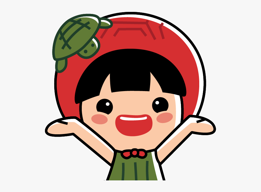 Ang Ku Kueh Girl Sticker, Transparent Clipart