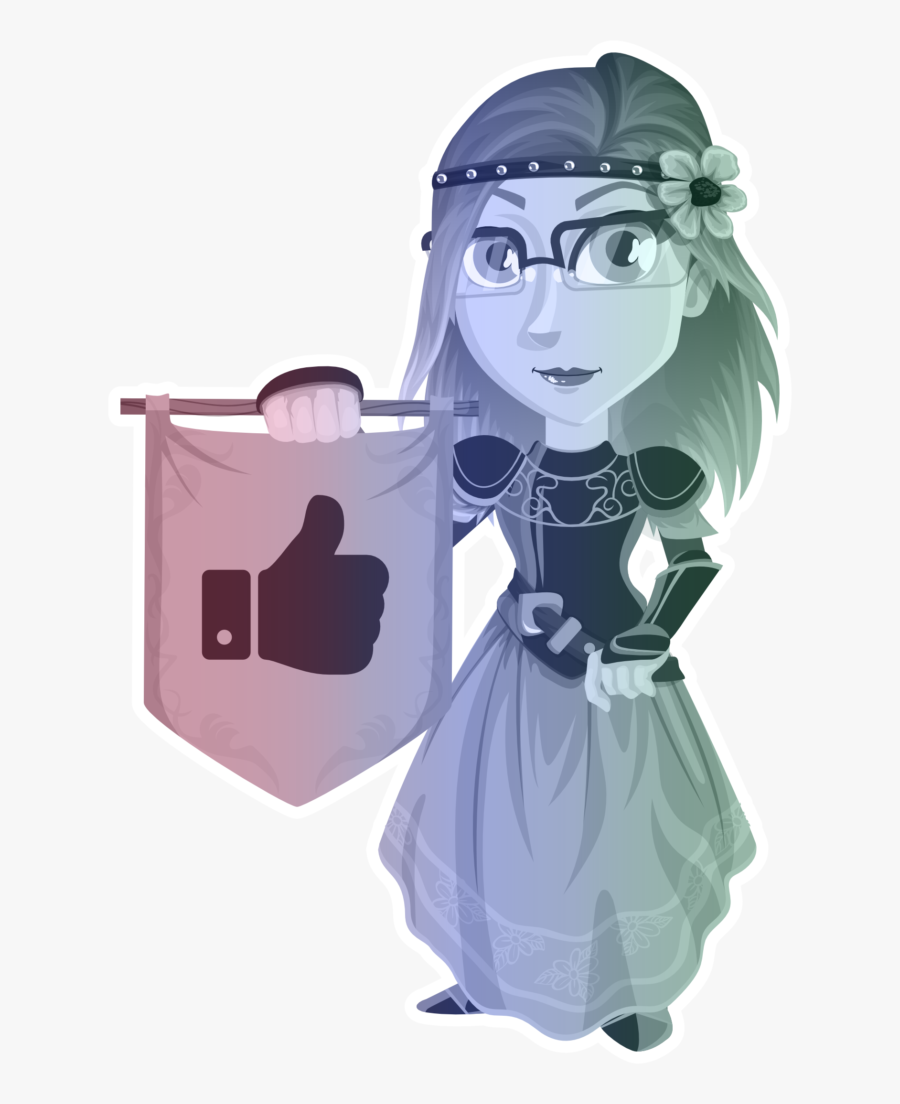 Inner Darlings Thumbs Up - Cartoon, Transparent Clipart