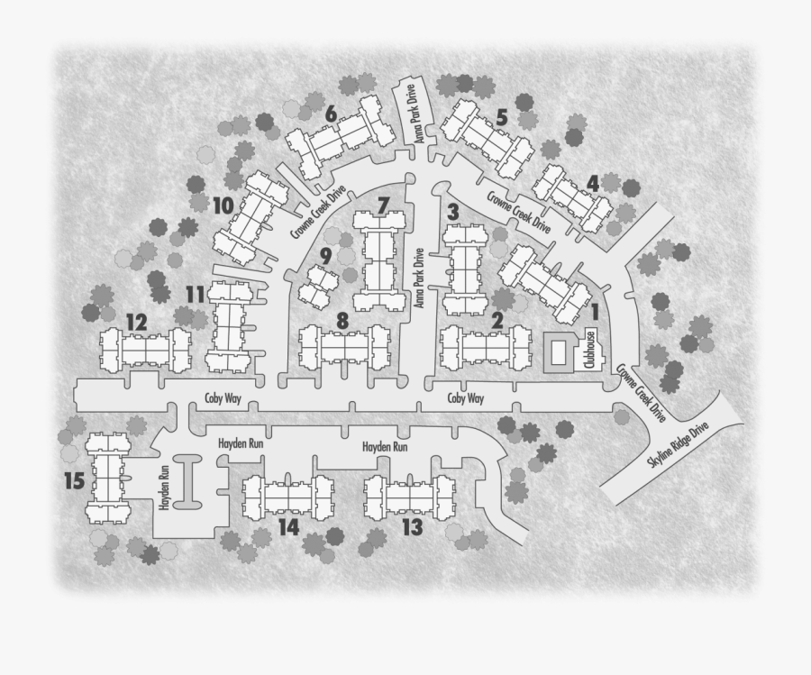 Clip Art Royalty Free Stock Urban Drawing Village - Plan, Transparent Clipart
