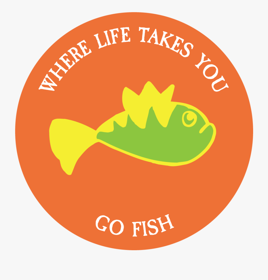 Wlty Fish "go Fish - Circle, Transparent Clipart