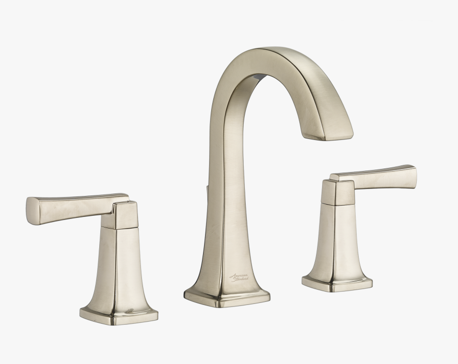 Townsend High-arc Widespread Faucet - Widespread Bathroom Faucet Brushed Nickel High Arc, Transparent Clipart
