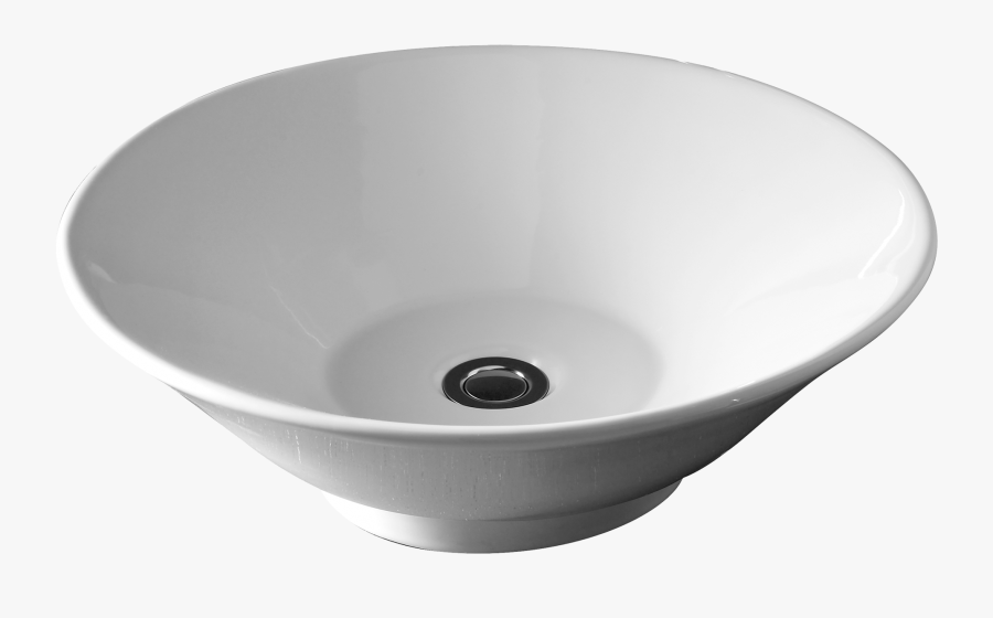 Celerity Above Counter Vessel Sink - White Above Counter Bathroom Bowl Sink, Transparent Clipart