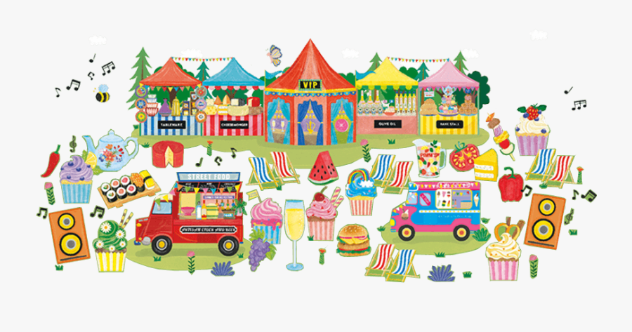 Foodies Festival Edinburgh 2019, Transparent Clipart