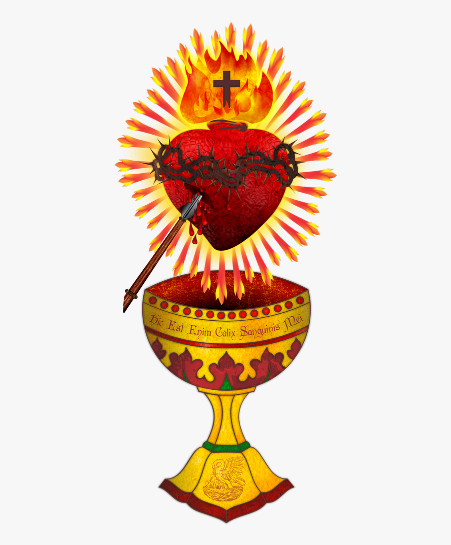 The Heart Of Jesus Faith Heart - Trái Tim Chúa Giêsu, Transparent Clipart