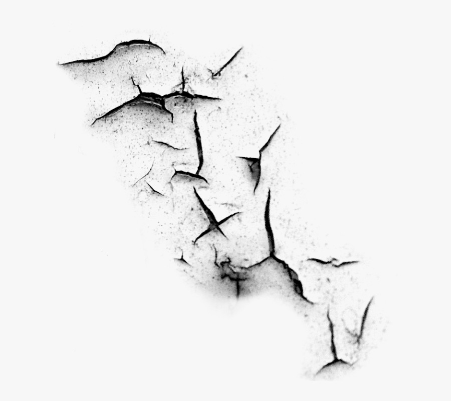 #crackedwall #cracks #overlay #cracked #earthquake - Rasgos Png, Transparent Clipart
