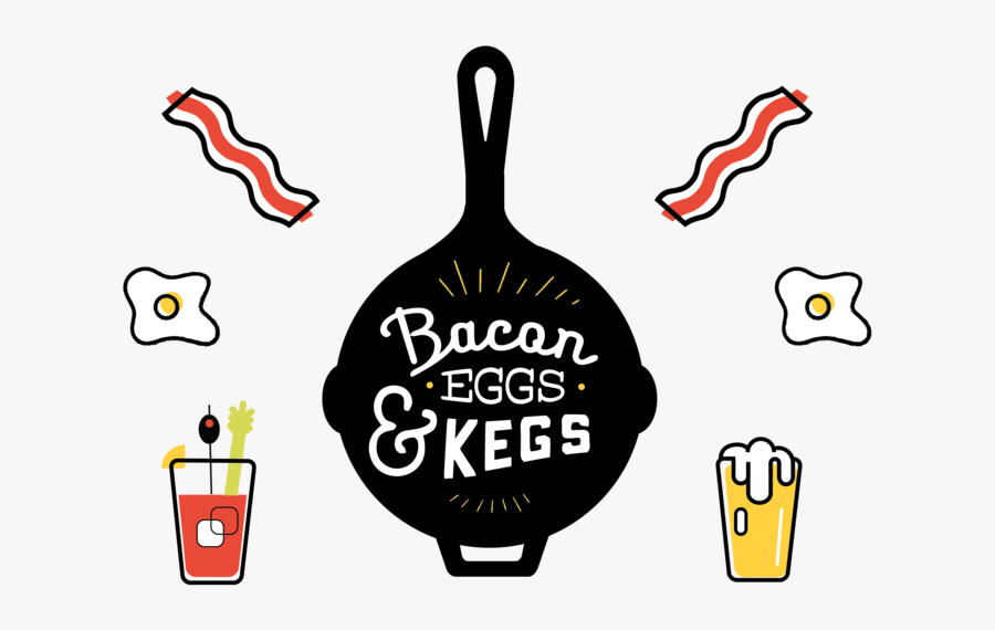 Bacon Eggs & Kegs - Bacon Eggs & Kegs, Transparent Clipart