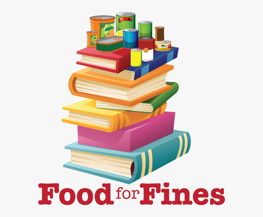 Donations For Fines City - Food For Fines Library 2019, Transparent Clipart