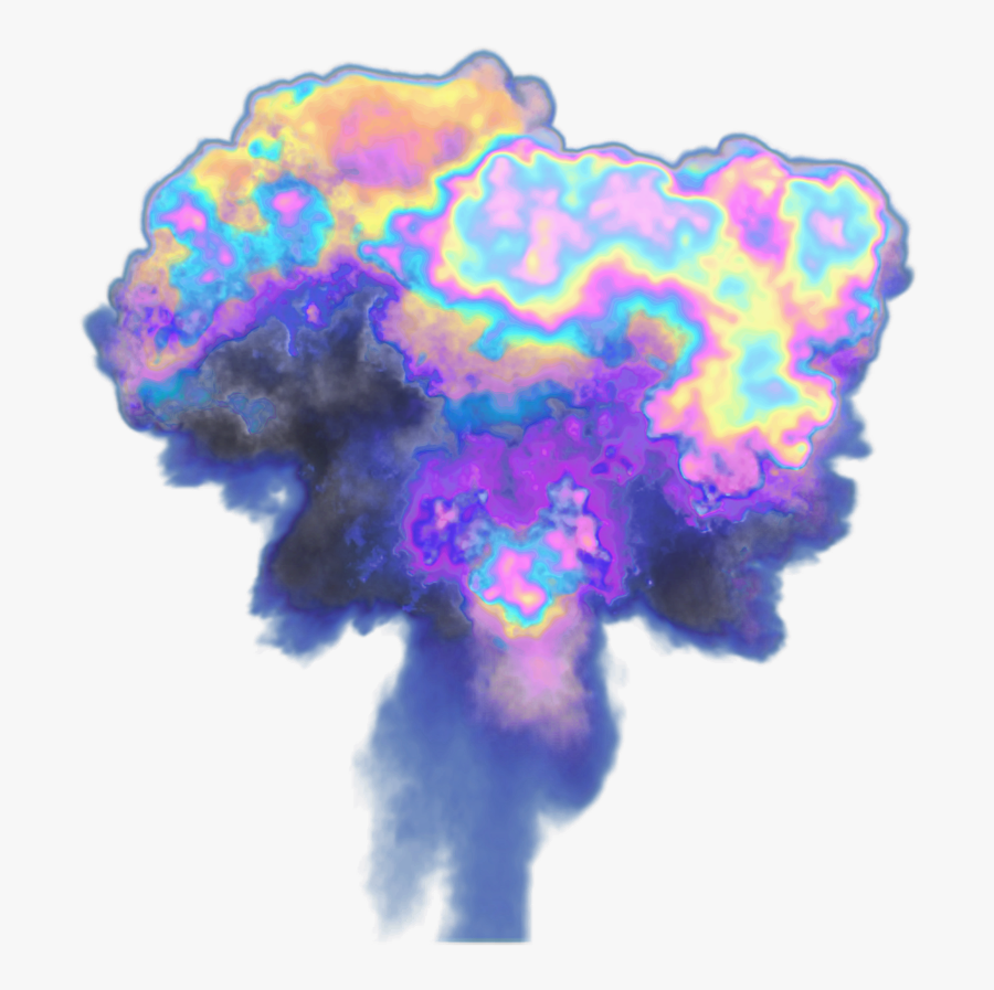 #smoke #steam #explosion #explosioneffect #cloud #mist - Powder Explosion Png, Transparent Clipart