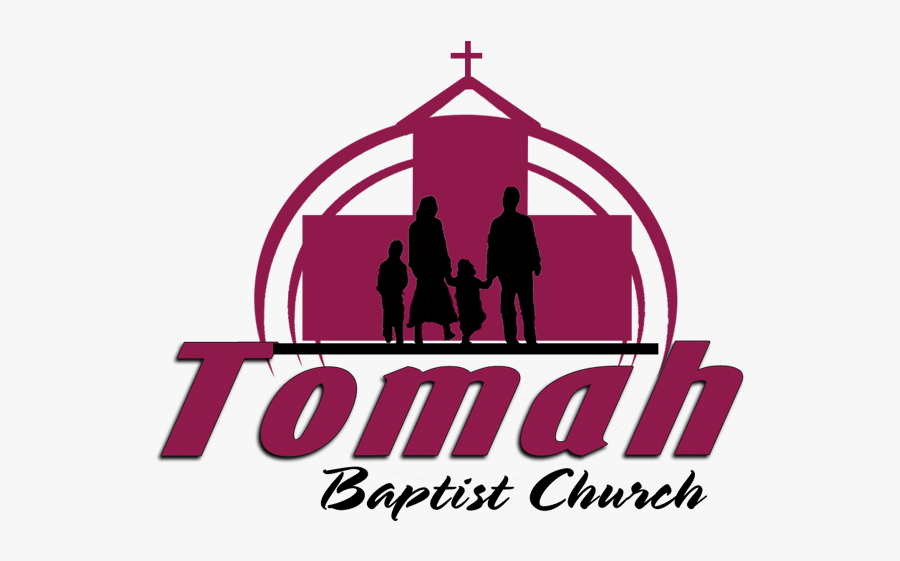 Tomah Baptist Church - Silhouette, Transparent Clipart