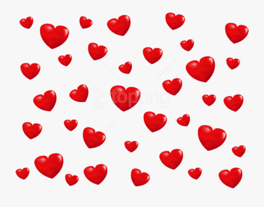 Valentines Hearts Png - Hearts Transparent Background, Transparent Clipart