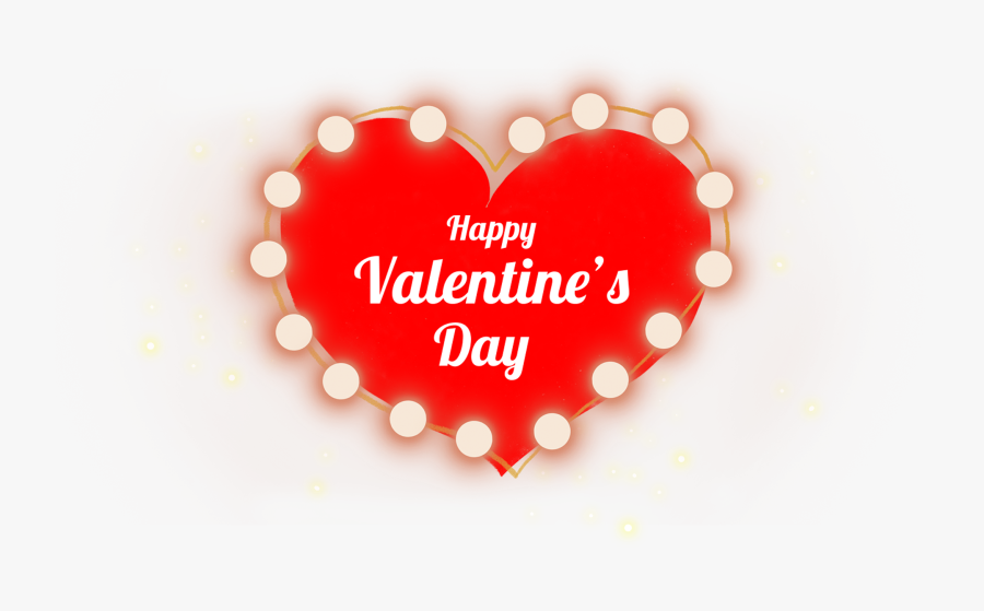 Clipart Happy Valentines Day Heart , Transparent Cartoons - Happy Birthday Cards To Print, Transparent Clipart