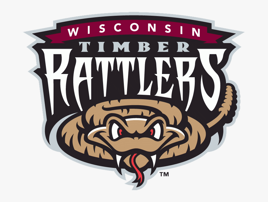 Wisconsin Timber Rattlers Logo, Transparent Clipart