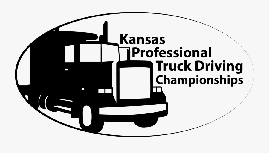 Truck Silhouette, Transparent Clipart