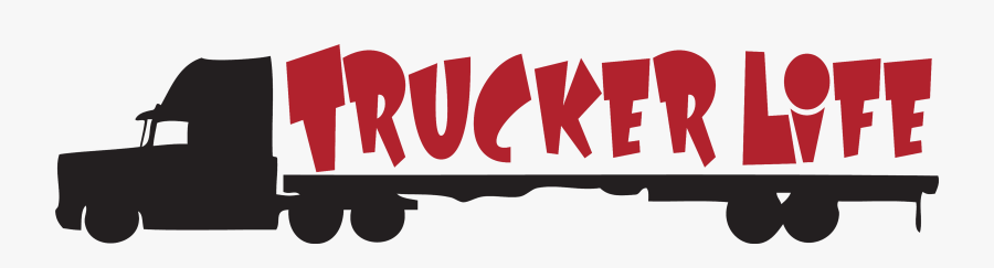 Truck Silhouette, Transparent Clipart