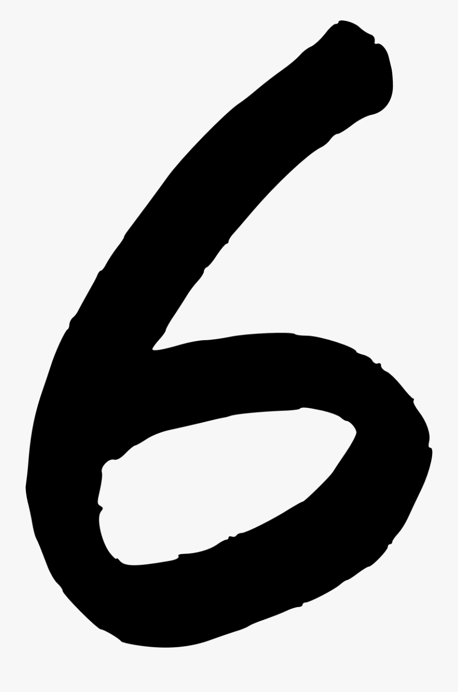 Clipart - Handwritten Number, Transparent Clipart