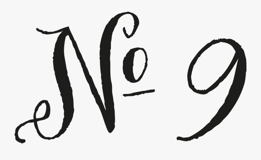 Nine Clipart Black And White, Transparent Clipart