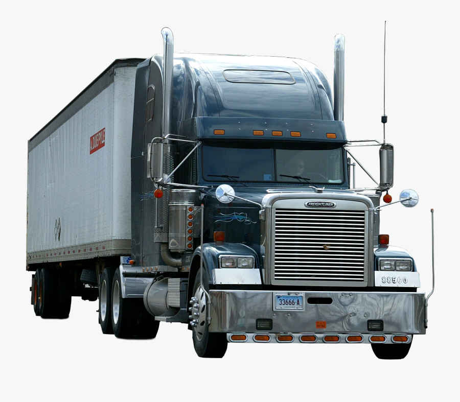 Tire Car Semi-trailer Truck Truck Driver - Transparent Background Truck Png, Transparent Clipart