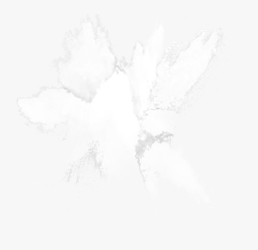 Light White Splash Powder Ink Png Free Photo Clipart - White Ink Splash Png, Transparent Clipart