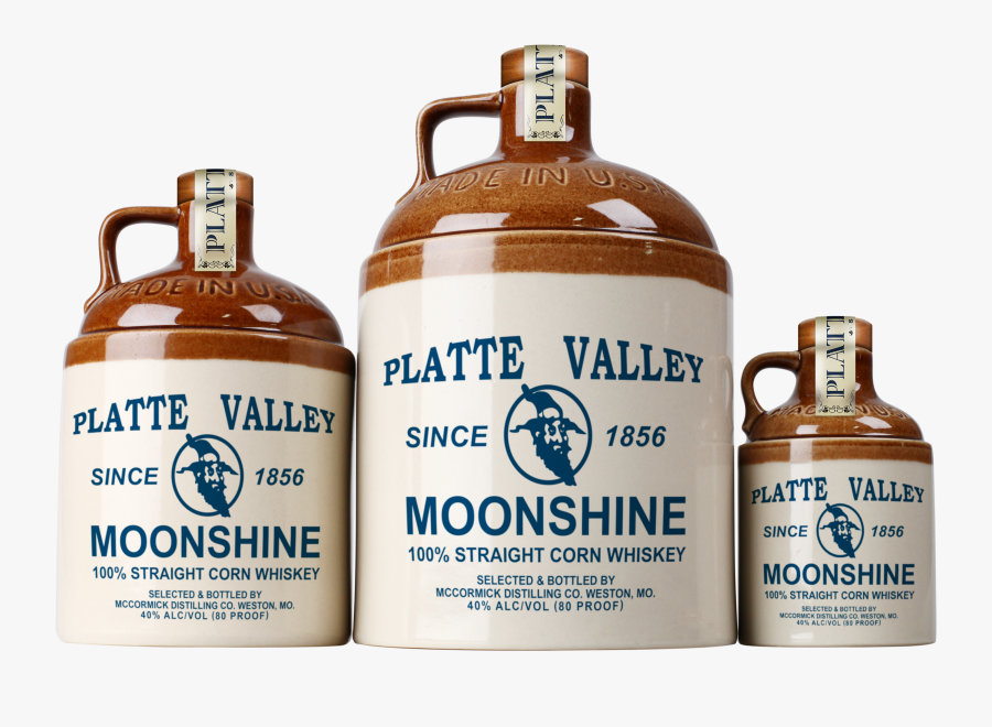 Images Of Moonshine Bottle Png - Platte Valley Whiskey, Transparent Clipart