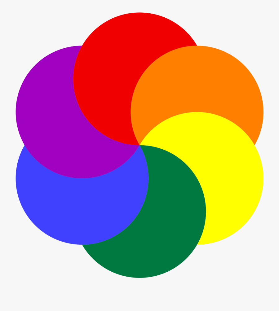 Rainbow Partial Moons Clip Arts - Colors Clipart, Transparent Clipart