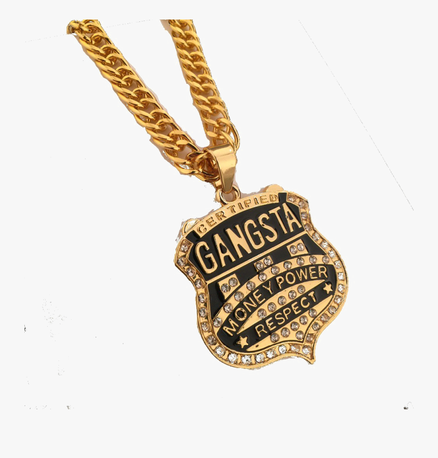 Transparent Thug Life Sunglasses Png - Transparent Background Gangsta Chain Png, Transparent Clipart