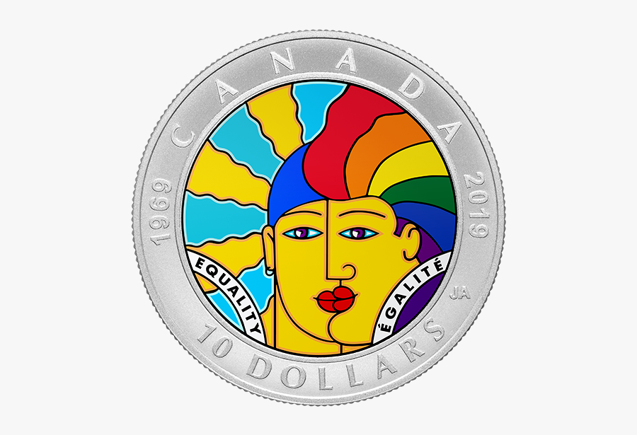 Canada Lgbt Coin, Transparent Clipart