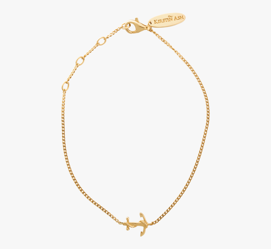 Gold Anchor Bracelet Etsy - Best Friend Necklaces, Transparent Clipart