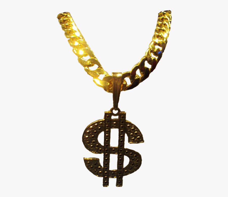Freetoedit Correntedeouro Correntecifraodeouro Goldchain - Pendant, Transparent Clipart