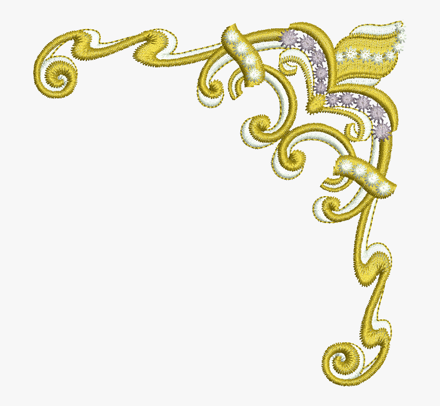 Corner Design Png Pluspng - Frame Corner Design Png, Transparent Clipart