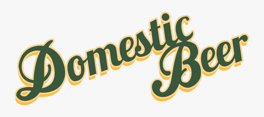 Domesticbeer - Domestic Beer, Transparent Clipart