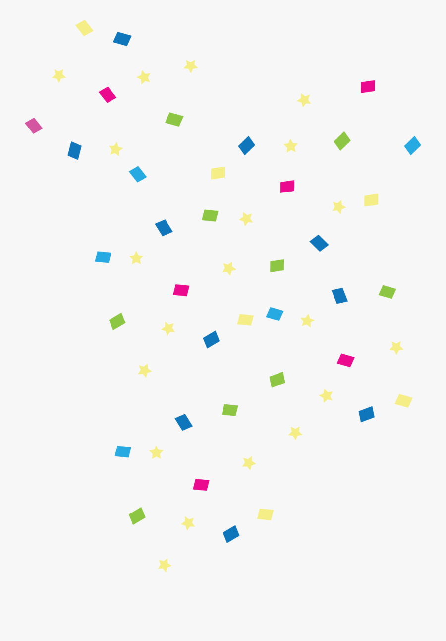 Birthday Confetti - Birthday Confetti Png, Transparent Clipart